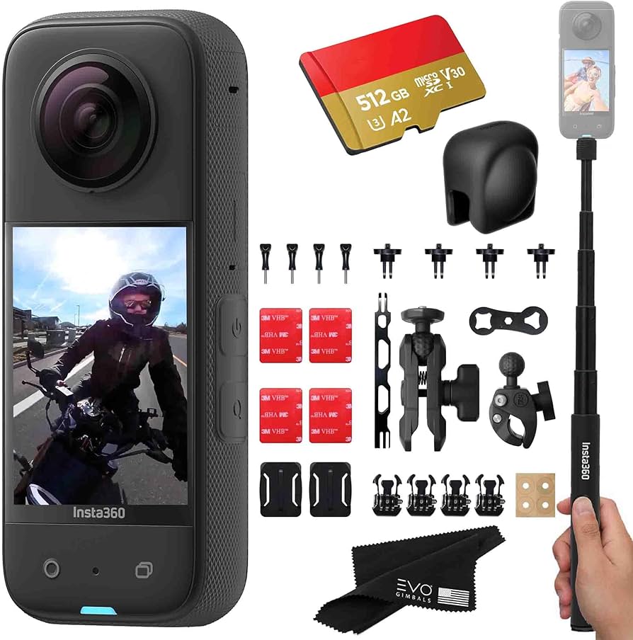 Amazon.com : Insta360 X3 Motorcycle Bundle- Waterproof 360 Action Amazon.com : Insta360 X3 Motorcycle Bundle- Waterproof 360 Action